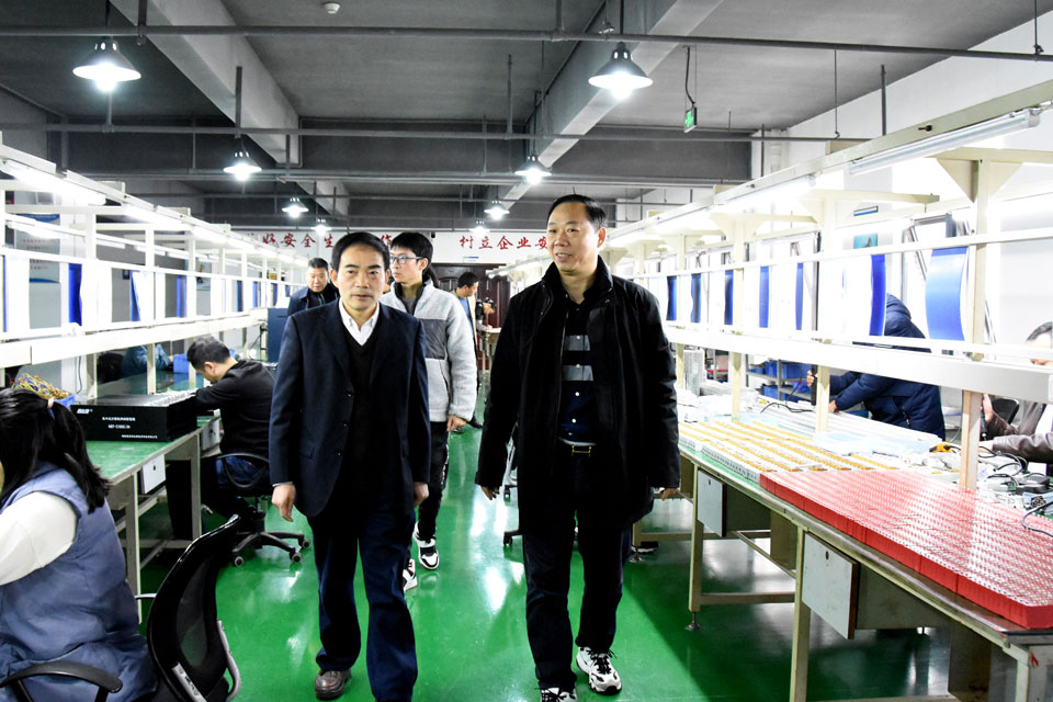 竹溪县政府领导调研宝威体育在线